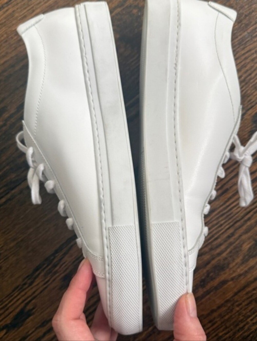 Common Projects Women's Original Achilles Leather Low-Top Sneakers - Picture 7 of 16